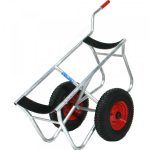 chariot de transport de pelouse artificielle avec poignée